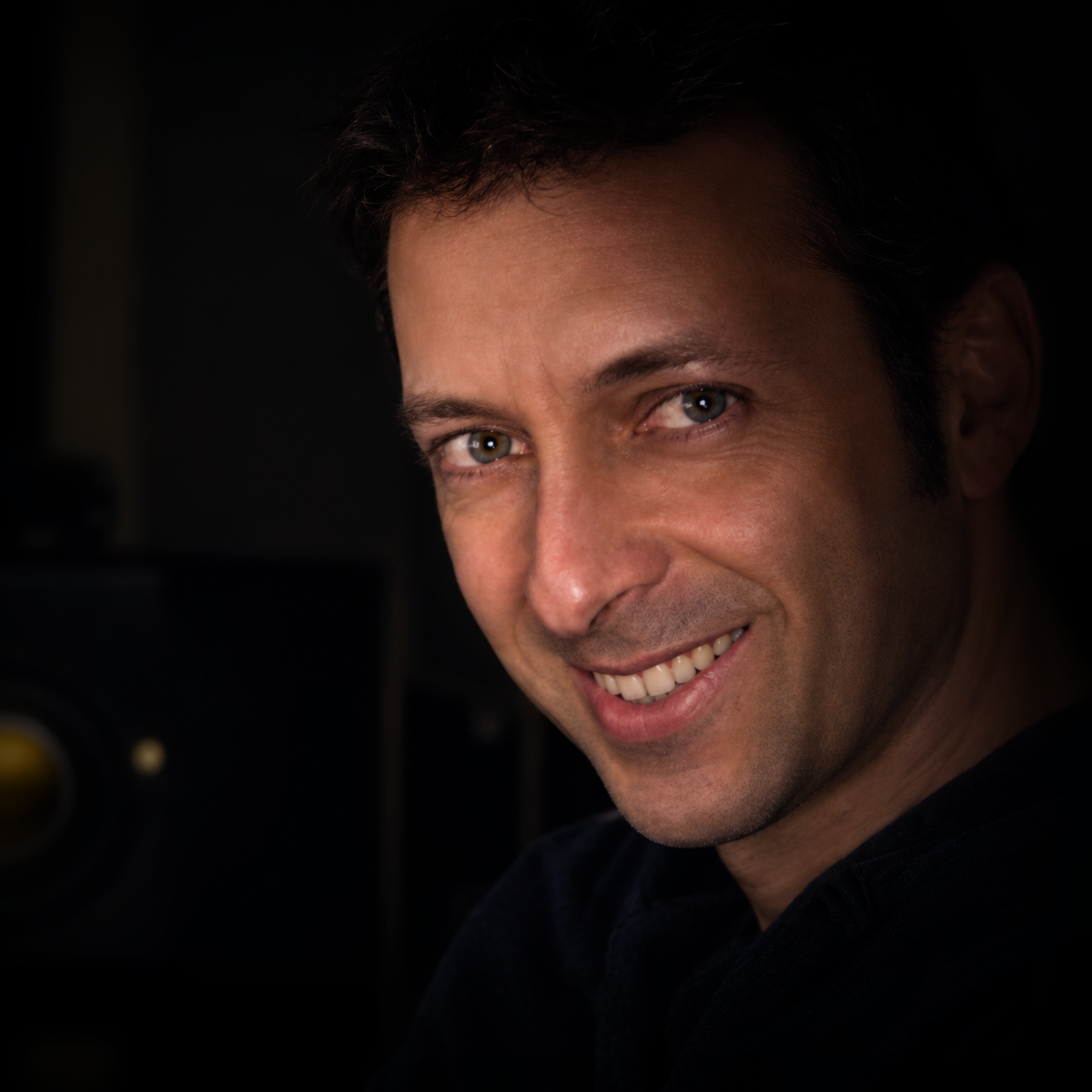 Alessandro Boschi in the Noztiluna studio